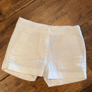 J.Crew girls white chino short
